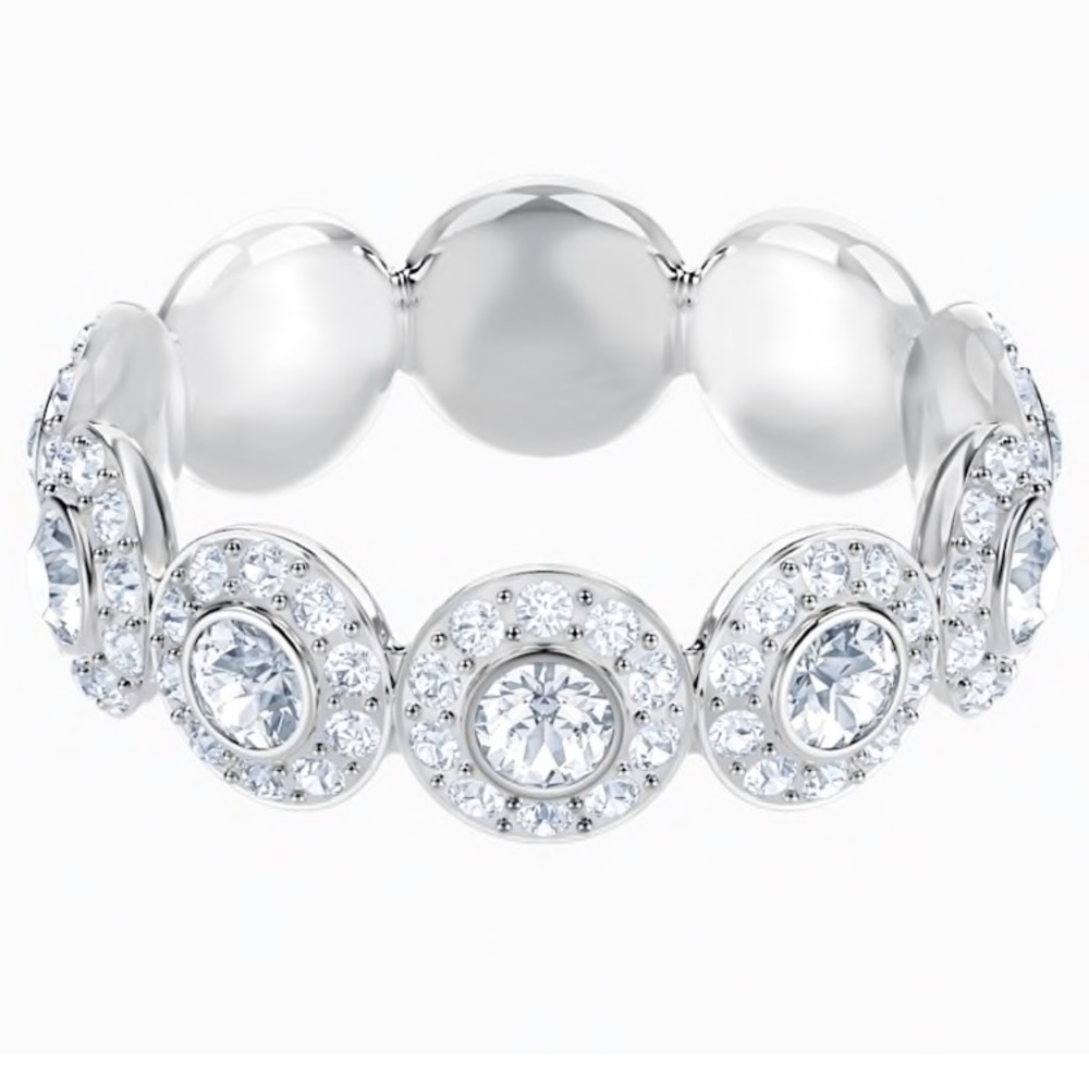 Swarovski Angelic Ring White Rhodium Plated Band